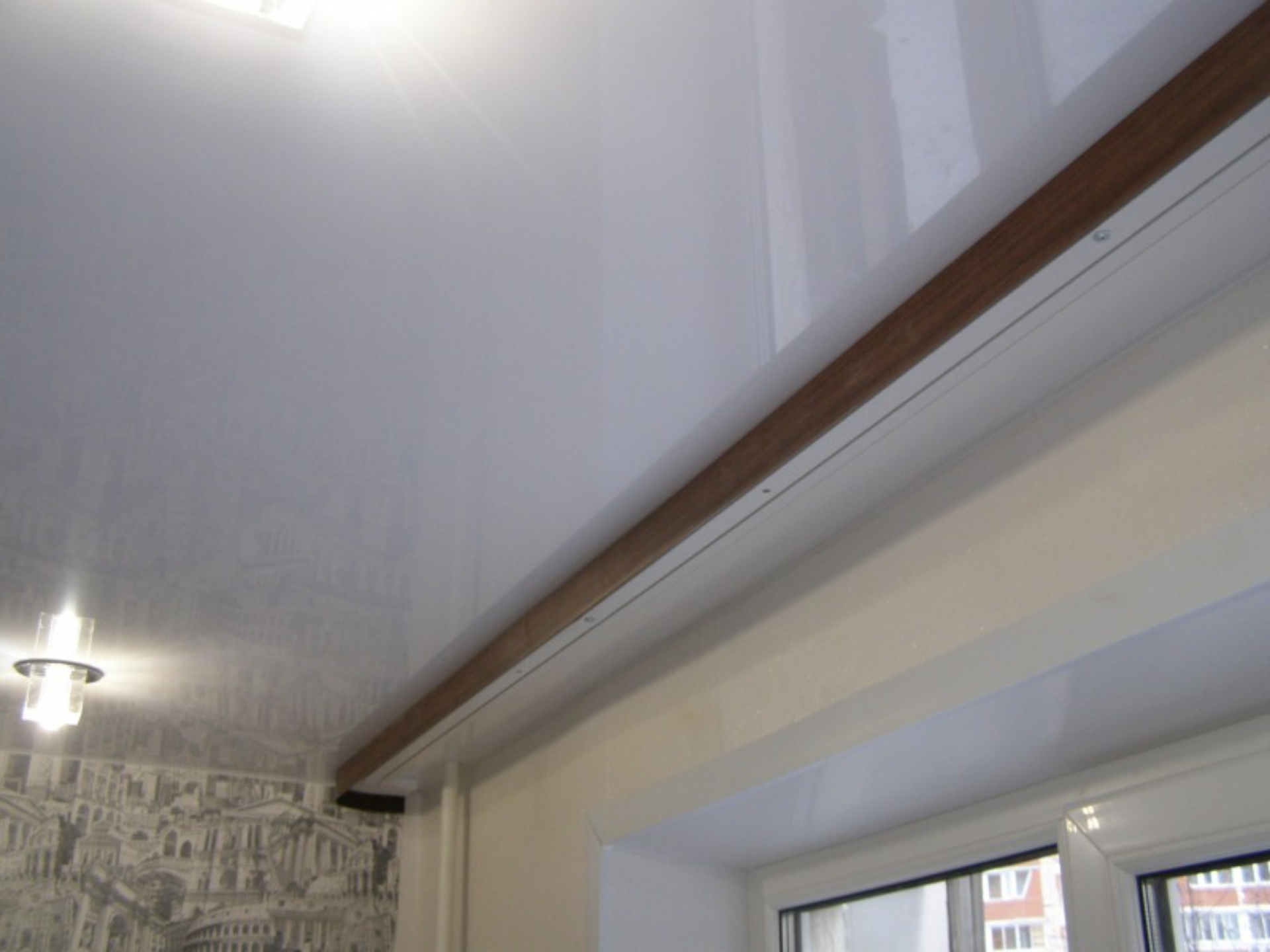Карнизы для штор потолочные под натяжной потолок